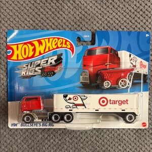 Red and White Bullseye's Big Rig